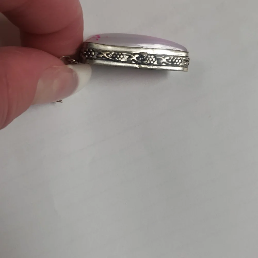 Pink Botswana Agate Earrings - Picture 5 of 5